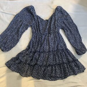 Altar’d State Navy Blue Dress